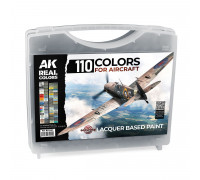 110 Real Colors For Aircraft - AK Interactive
