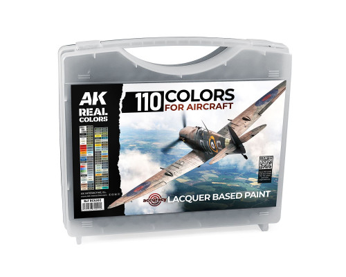 110 Real Colors For Aircraft - AK Interactive