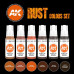 Rust Colours 3rd Gen Acrylic Set AK Interactive - AK11605