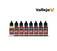 Vallejo - Game Color Wash 8 colors set 18 ml