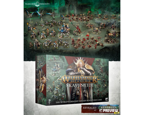 Warhammer Age of Sigmar New 4th Edition Skaventide Starter Set