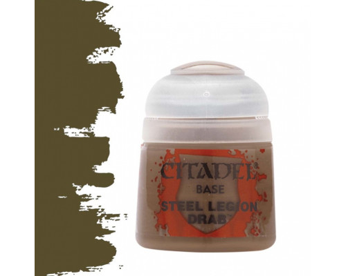 Citadel Base: Steel Legion Drab - 12ml