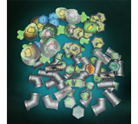 Deep Rock Galactic: Plastic Tokens (Biome & Space Rig)