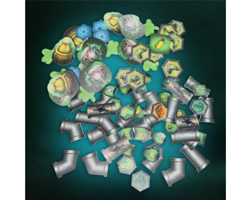 Deep Rock Galactic: Plastic Tokens (Biome & Space Rig)