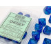 Gemini Blue-Blue/light blue Luminary Set of 10 d10s