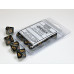 Chessex Opaque Polyhedral Ten d10 Set - Black/gold