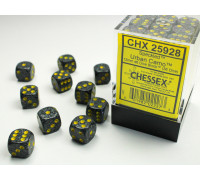 Chessex Speckled 12mm d6 Dice Blocks with Pips (36 Dice) - Urban Camo