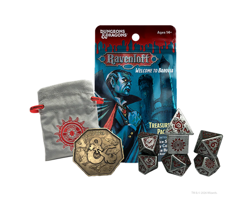 Sirius Dice - D&D – Ravenloft: Castle Ravenloft Treasure Packs PDQ