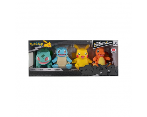 Jazwares Pokémon 8-Inch Select Vinyl Figure 4-pack