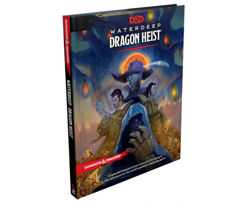 D&D 5th Waterdeep Dragon Heist Book (EN)