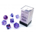 Chessex 7 Die Sets - Nebula TM Nocturnal/blue Luminary 7-Die Set