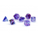 Chessex 7 Die Sets - Nebula TM Nocturnal/blue Luminary 7-Die Set