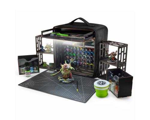 Miniature Portable Paint Station