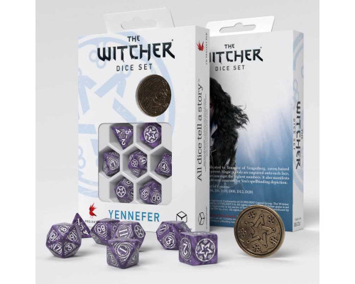  The Witcher Dice Set Yennefer - Lilac and Gooseberries