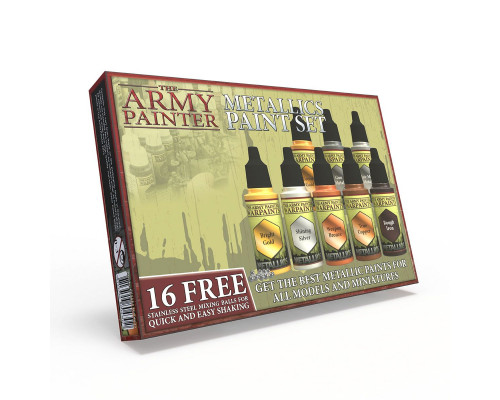 The Army Painter - Metallics Paint Set