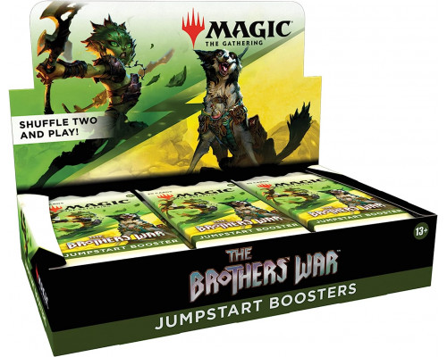 MTG - The Brothers War Jumpstart Booster Display (18 Packs) - EN