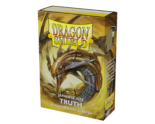 Dragon Shield Sleeves - Japanese size - Matte Dual - Truth (60 Sleeves)