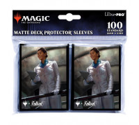 UP - Fallout 100ct Deck Protector Sleeves B for Magic: The Gathering