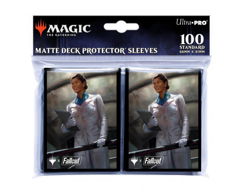 UP - Fallout 100ct Deck Protector Sleeves B for Magic: The Gathering