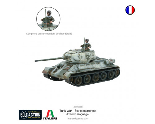 Bolt Action - Tank War: Soviet Starter Set - FR