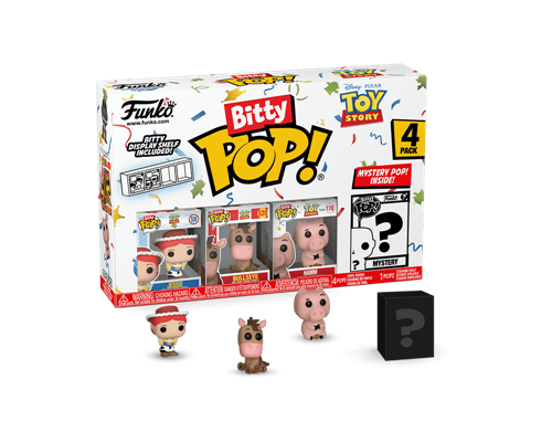 Funko Bitty POP! Toy Story - Jessie 4PK (3+1 Mystery Chase)