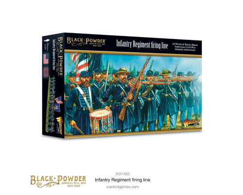 Black Powder - American Civil War: Infantry Regiment Firing Line - EN