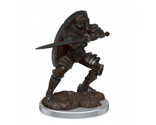 D&D Icons of the Realms Premium Figures: Male Warforged Fighter