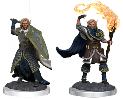 D&D Nolzur's Marvelous Miniatures: Elf Cleric Male - EN