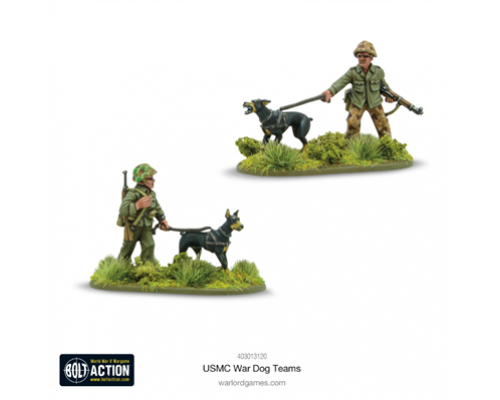 Bolt Action - USMC War Dog Teams - EN