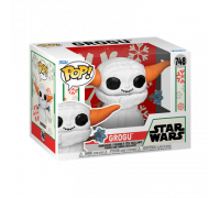 Funko POP! Star Wars: Mando HLDY - Grogu SNWMN