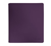 UP - Vivid 12-Pocket Zippered PRO-Binder - Midnight Plum