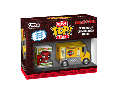 Funko Bitty POP! Ride: Marvel - Deadpool w/Chimichanga Truck