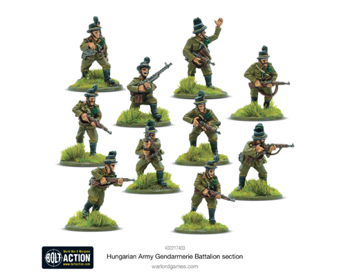 Bolt Action - Hungarian Army Gendarmerie Battalion Section - EN