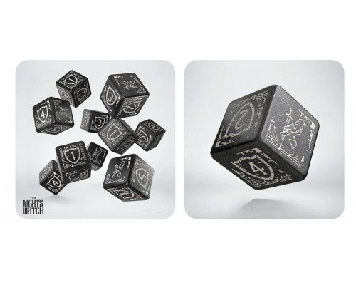 Game of Thrones. Night's Watch 10xD6 Dice Set.