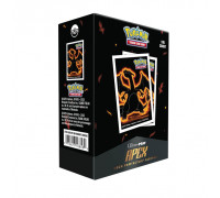 UP - Neon Kanto 105ct APEX Deck Protector Sleeves Charizard for Pokémon