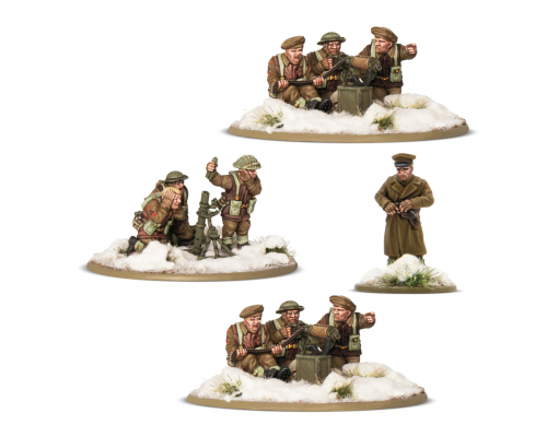 Bolt Action - British & Canadian Infantry (Winter) Heavy Weapons Platoon - EN