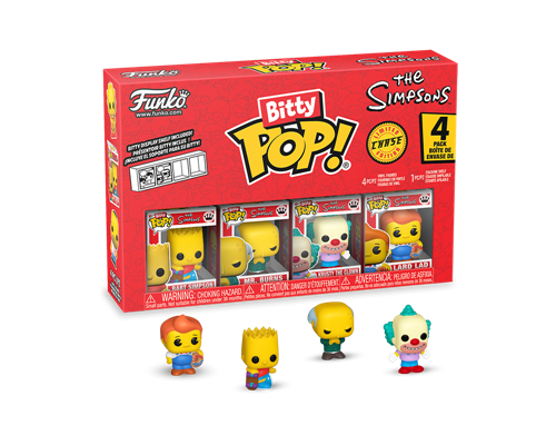Funko Bitty POP!: Simpsons - Bart 4PK