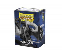 Dragon Shield Matte Non-Glare Sleeves - Blue (100 Sleeves)