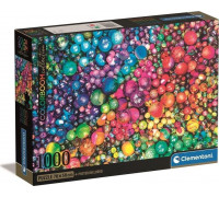 Clementoni CLE puzzle 1000 Compact Colorboom Marbles 39780