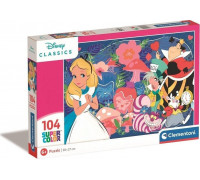Clementoni CLE puzzle 104 SuperKolor DisneyClassic 25748
