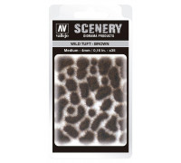 Vallejo - Scenery - Wild Tuft  Brown (5 mm)