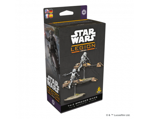 Star Wars: Legion - 74-Z Speeder Bikes Unit Expansion - EN/DE/SP/FR