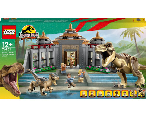 LEGO Jurassic World™ Visitor Center: T. rex & Raptor Attack (76961)