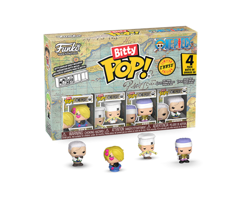 Funko Bitty POP! One Piece - Sanji 4pk