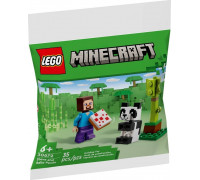 LEGO Minecraft Steve i mała panda (30672)