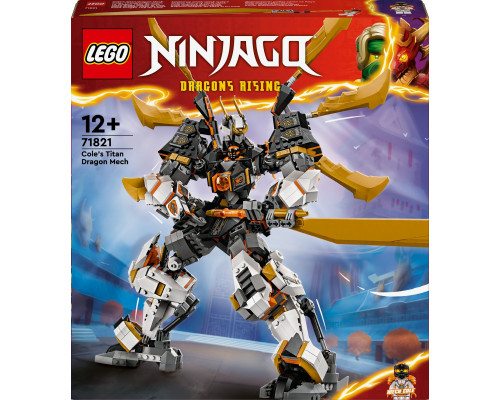 LEGO Ninjago Tytanowy smok-mech Cole’a (71821)