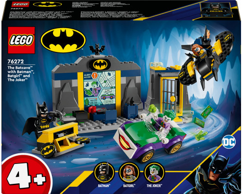 LEGO DC Jaskinia Batmana z Batmanem™, Batgirl™ i Jokerem™ (76272)