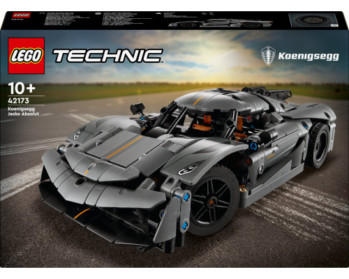 LEGO Technic Szary hipersamochód Koenigsegg Jesko Absolut (42173)