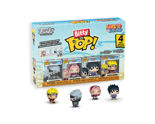 Funko Bitty POP! 4pk: Naruto S- Team 7 w/CH (10+2)