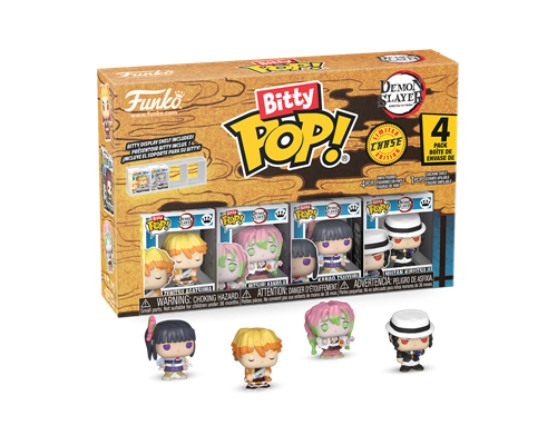 Funko Bitty POP! Demon Slayer - Zenitsu 4pk